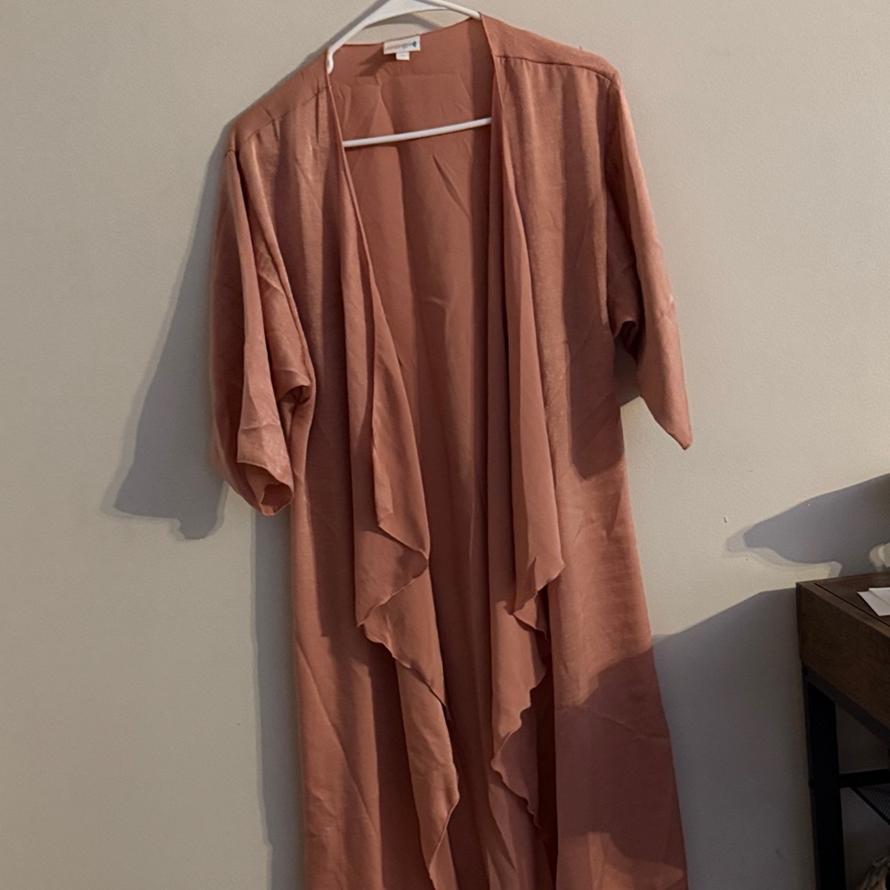 LuLaRoe Soft Pink duster